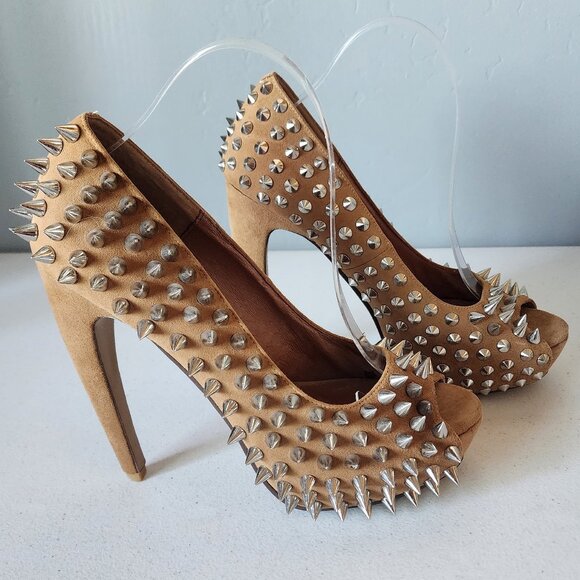 Jeffrey Campbell Studded Pumps "EUC" - Picture 1 of 15